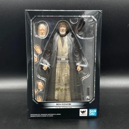 Bandai S.H. Figura de acción Figuarts Star Wars Ben Kenobi A New Hope Tamashi N. JP