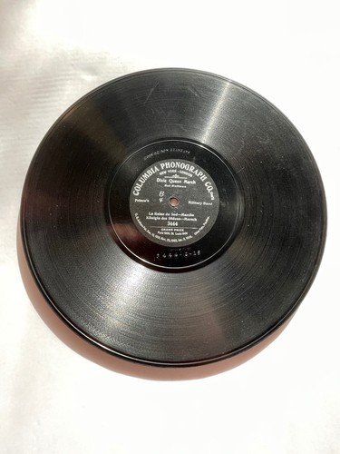 COLUMBIA PHONOGRAPH ( BLACK/SILVER LABEL) DIXIE QUEEN MARCH -PRINCES MILITARY BA - Picture 2 of 3