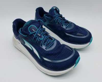 Altra Paradigm 6.0 Women's Size 7.5 Running Shoes Dark Blue Teal Foot Shape