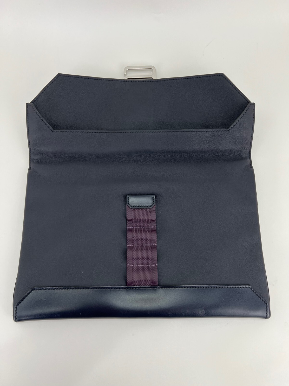 HERMÈS Messenger Cityslide Pouch Evercolor Leather In… Gem