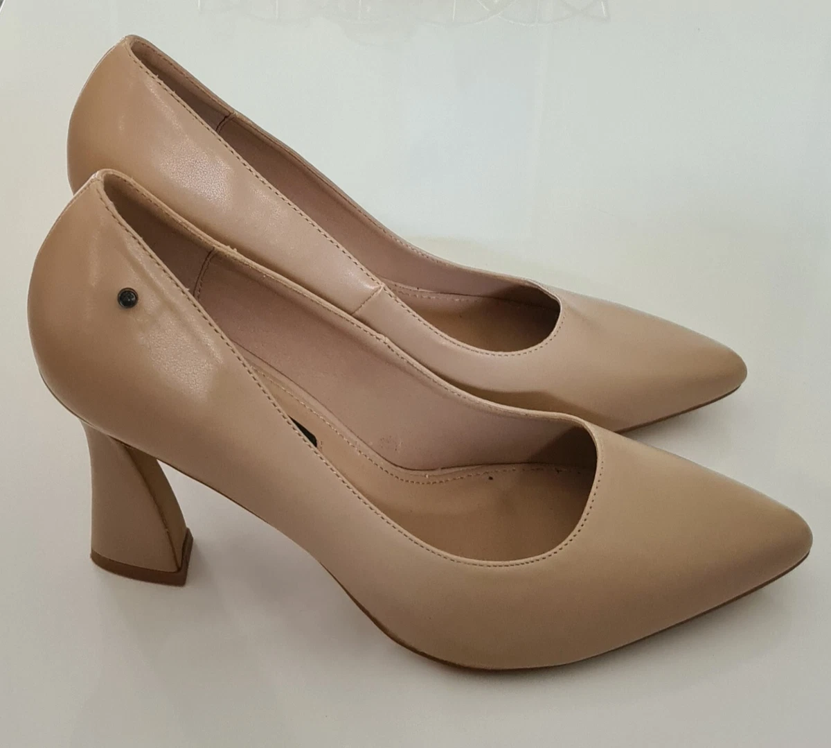 French Connection Funky High Heel Pumps Shoes Nube Size uk 7.5