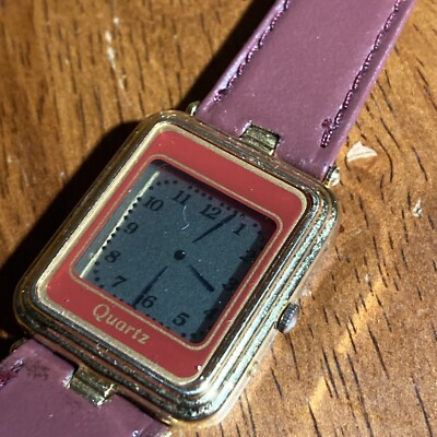 1980s INOX LCD Quartz Mens Watch Digital Hands Works w New Battery