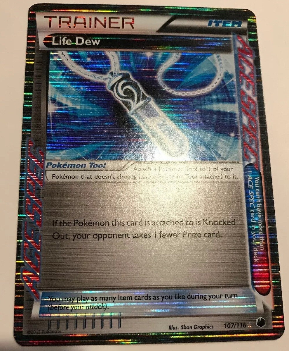 life dew pokemon card Life Dew (107/116)