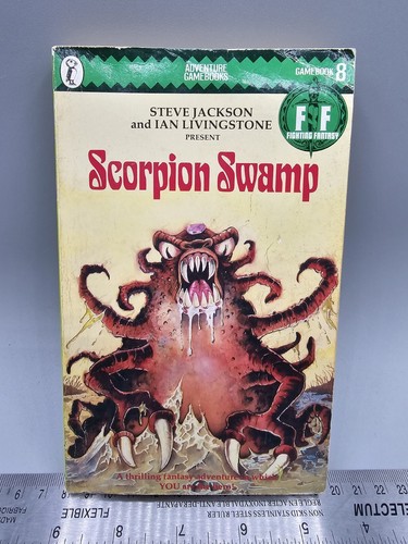 Fighting Fantasy - #8 - Scorpion Swamp - Steve Jackson Ian Livingstone - 1984 - Picture 1 of 5