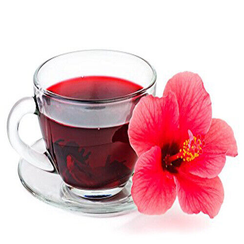 ORGANIC PURE DRIED 50 RED HIBISCUS FLOWERS Whole LOOSE HERBAL TEA And HAIR  grow | eBay