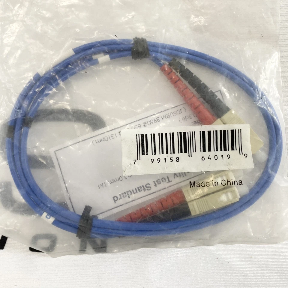 ATP GBSC2-D3-01 Fiber Optic Patchcord SC To SC Duplex MM 50/125 3mm 1M - Image 3 of 4