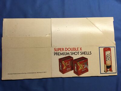 Vintage 1980 Winchester Super Double-X Premium Shot-shells POS Dealer Display