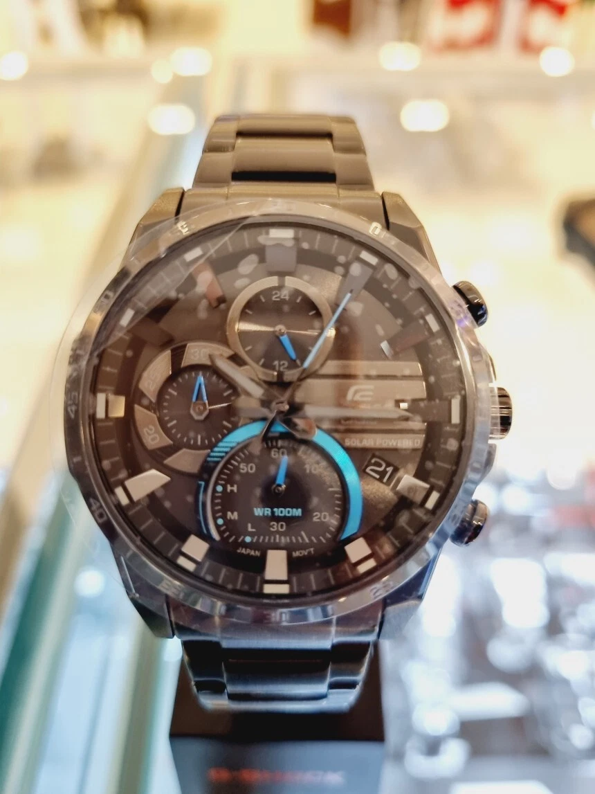Edifice top metal strap