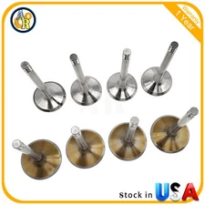 For VW Golf Beetle Jetta Cabrio 2.0L SOHC 8V 8PCS Exhaust Intake Valves