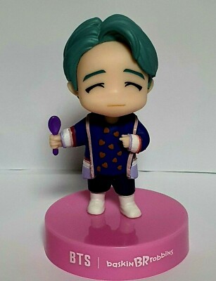 BTS Baskin Robbins tiny tan figures set Limited oficial + Figure