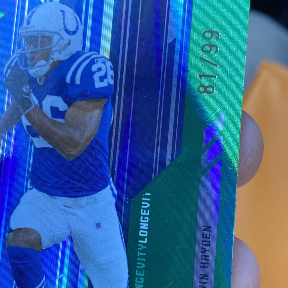 2005 LEAF ROOKIES & STARS LONGEVITY EMERALD #126 - KELVIN HAYDEN RC #ED 81/99 - Image 2 of 3