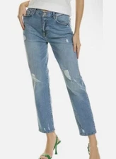 Current Elliott Women’s Sunny Destructed Original Boyfriend Jean NWT $248