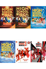 High School Musical Junior Novels Series All 3 Books in Paperback