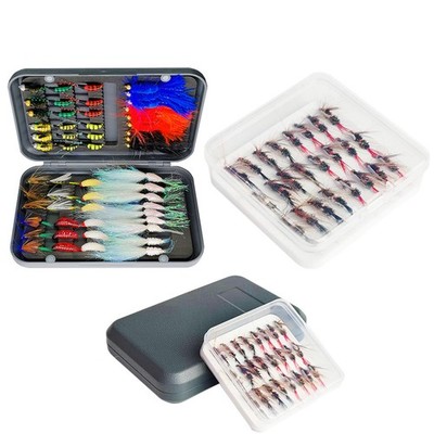Wet Dry Fly Fishing  Nymphs Set-2 Box Bundle(Total 78 Pcs Flies) for Trout/Bass