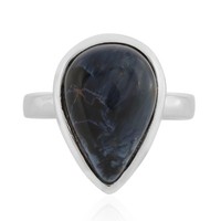Cavill Pietersit Ring Tropfen 5,59Ct 925 Silber Damen Echtschmuck