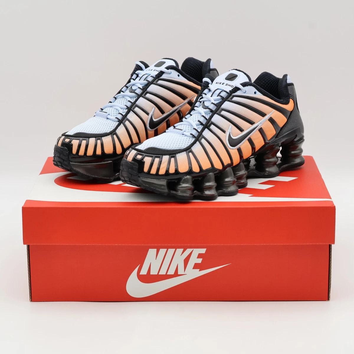 Nike Shox TL Blue Tint Orange W for sale | eBay