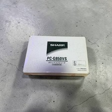 SHARP PC-G850VS Pocket Computer Learning programming Tested Japan