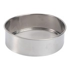 Küche Fine Mesh Mehlsieb Edelstahl Silber Net Mehl Sieb Sieb Sieb Kuchen Backen
