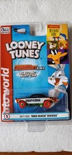 NEW Auto World Looney Tunes Daffy Duck 1963 Buick Riviera HO Scale Slot Car