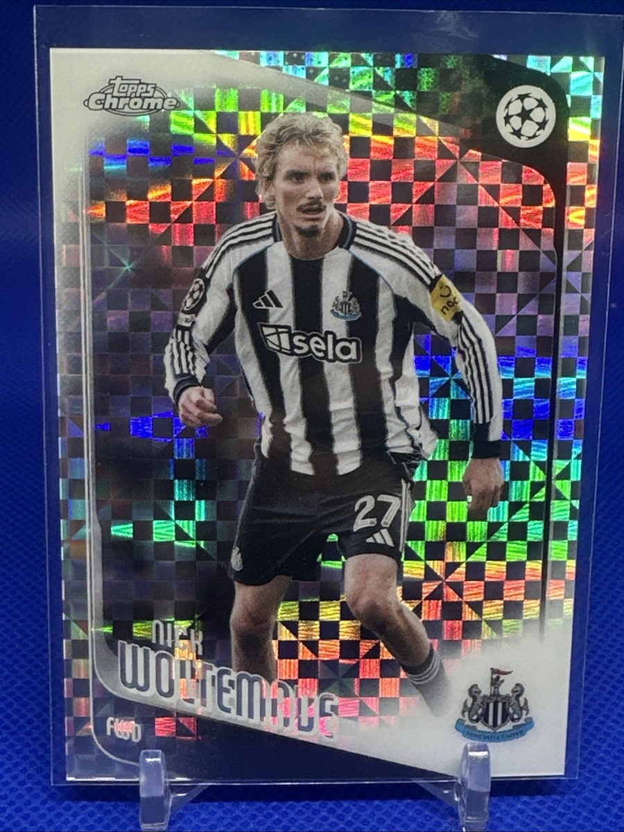 2025-26 Topps Chrome UEFA Club Competitions #68 Nick Woltemade X