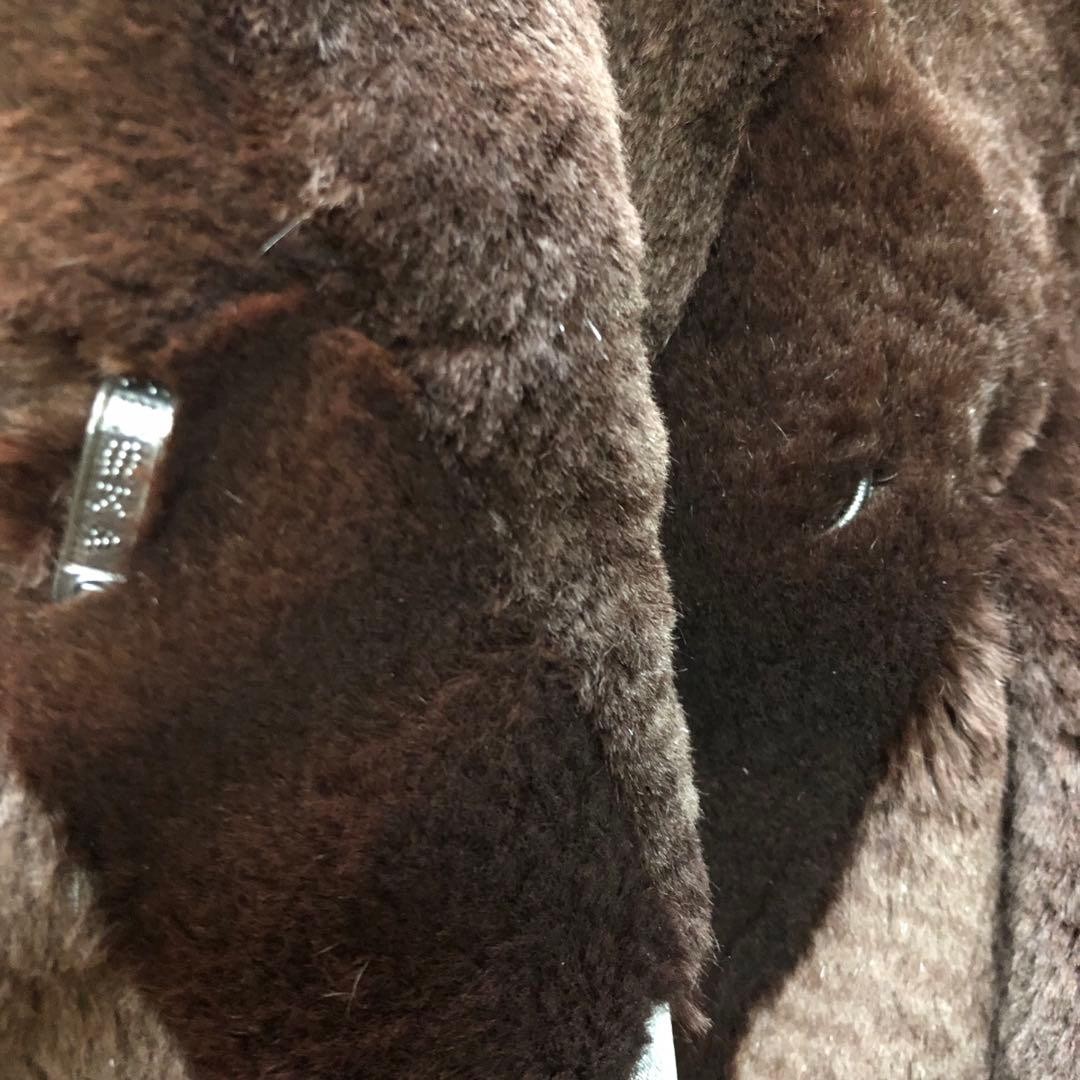 EMBA Vingtage Mink Fur Coat Unisex From Japan image 9