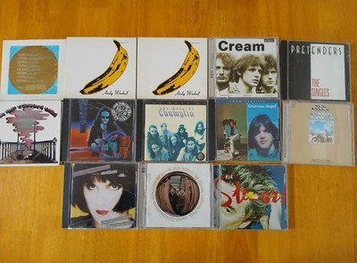 Rock CDs, Lot of 19. Good mix of Artists. Some still new, sealed.
