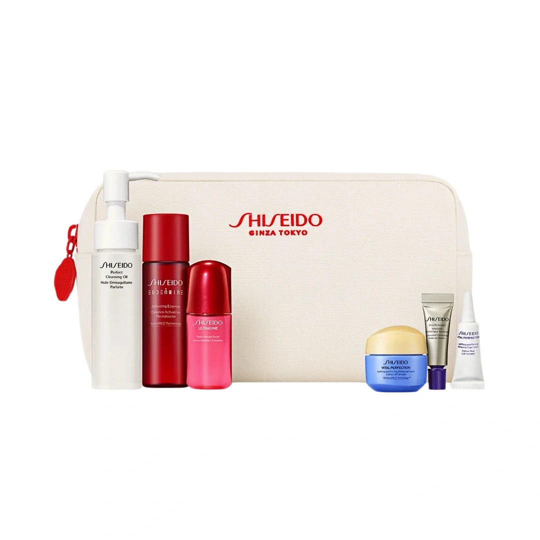 Shiseido 6-Pc Set: Vital Perfection & Ultimune + | New in bo