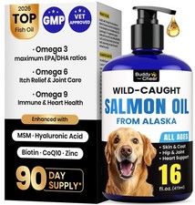 Wild Alaskan Salmon Oil for Dogs  Cats   16 FL.OZ, Multi-Fish