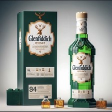 Whiskey Bottle Building Blocks