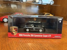 Greenlight 86538 1958 Porsche 356 Speedster Super #71 Race Car 1/43 Scale