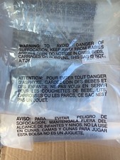 100 Pack 10x15 Suffocation Warning Clear Poly Self Seal Bags Mailers