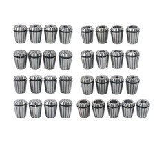 ER32 Collet Set 45pc Inch Metric Sizes 2-20mm 1/16 1/32 Step CNC Mill