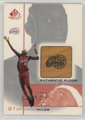 2000-01 SP Game Floor Edition Authentic Floor Darius Miles #DM Rookie RC uk2