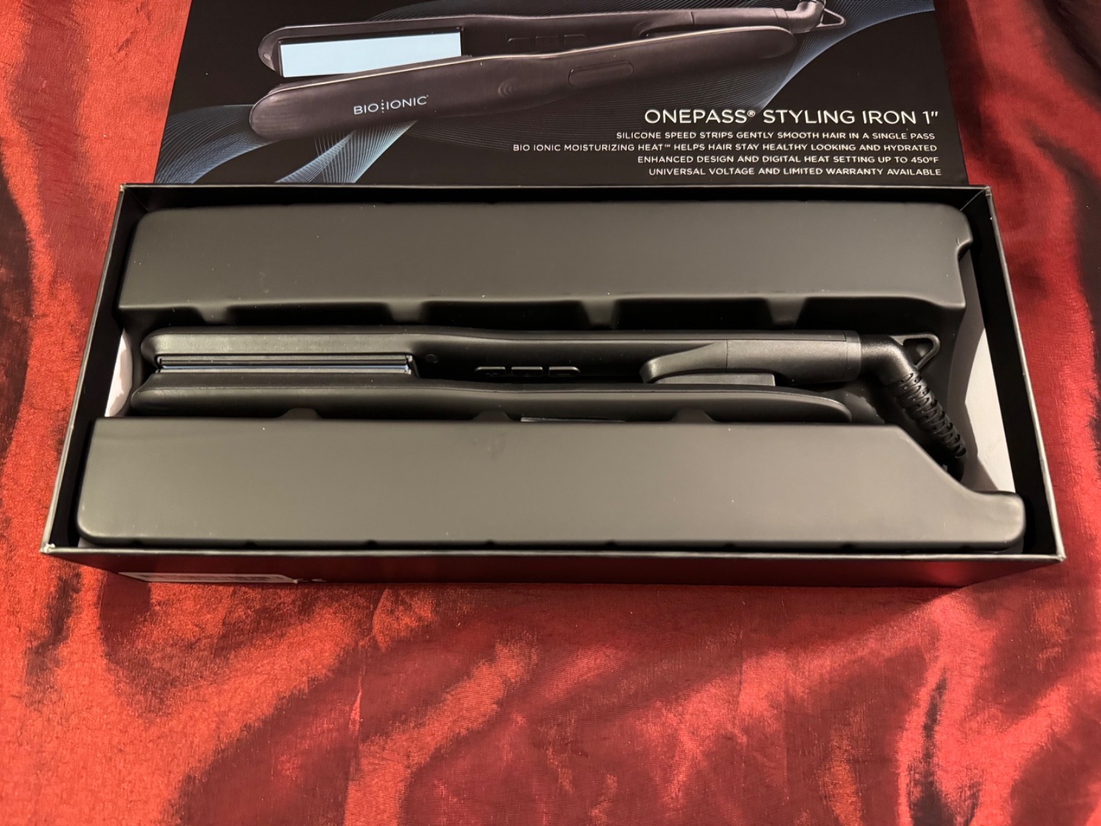 *Read* BIO IONIC Nano Ionic MX 1-inch Styling Flat Iron