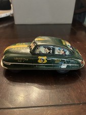 Vintage Marx Toys DICK TRACY LM 52 Police Car Windup Toy - Wind Up Works w/Key