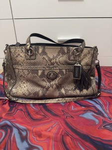 Coach Python Handbag | eBay