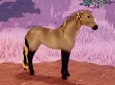 🐎 Wild Horse Islands 🐎 Tiger Stripes IUH Dapple Buckskin Andalusian