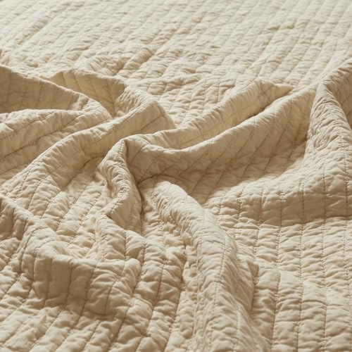 Quilt Throw Blanket, Bedspread Quilted, Reversible Lightweight Blanket for - Picture 3 of 4