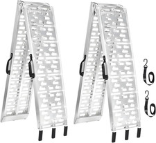 7.5 FT Aluminum Loading Ramps for Pickup Trucks  1500 Lbs Capacity ATV, Motorcy