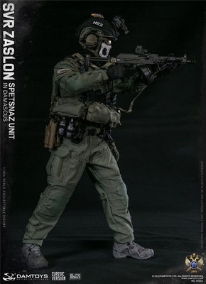 DAMTOYS DAM78093 1/6 Russian Svr Zaslon Damascus Classic Ver. Figure INSTOCK