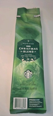 Starbucks Dark Roast Decaffeinated Christmas 2021 blend Empty DIY Crafts
