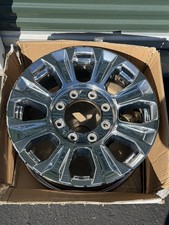 (1)  2017-2019 Ford  F-250 F-350 SRW 18"x8" PVD Chrome Alloy Wheel Rim HC3C1007E