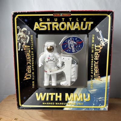 Vintage Action Products Shuttle Astronaut With MMU and patch