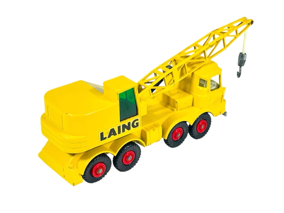 Matchbox Lesney King Size K-12 Laing Scammell Mobile Crane w/Box - Image 4 of 4