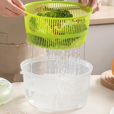 Gemüsetrockner Obst Kräuter Behälter Beere Zuhause Schleudern Salatschleuder