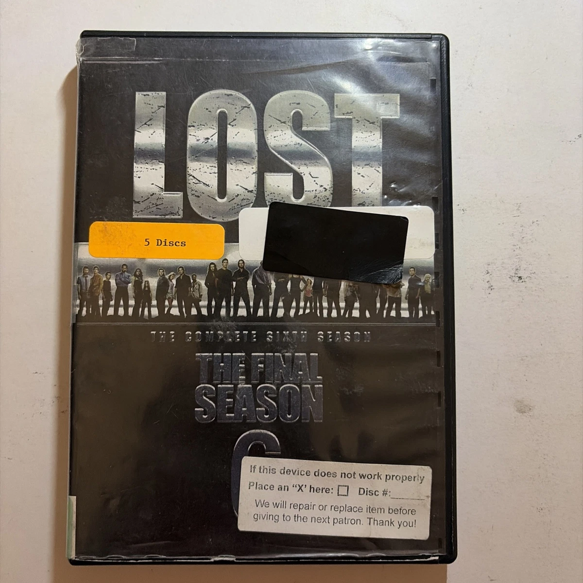 Lost Season 1 6 DVDs & Blu-ray Discs for sale - eBay