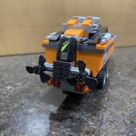 LEGO 60085 City: 4x4 with Powerboat 99.9% Complete Missing 1 Sticker - No Manual