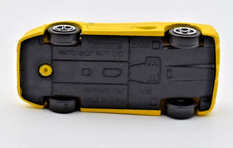 Matchbox Superfast #75 Ferrari F50 giallo. Prodotto in Cina. Confezione... - Immagine 4 di 4