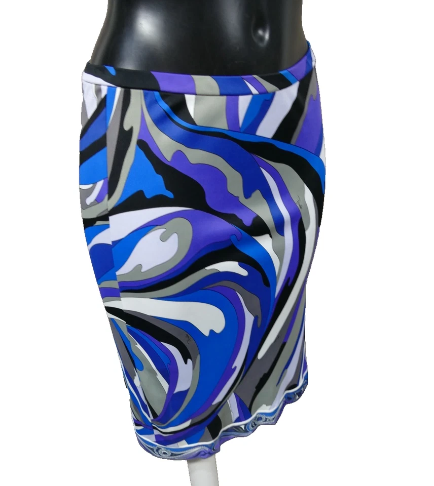Emilio Pucci Damen  Rock Gr. 38 DE mehrfarbig neuwertig  ( S 8997 ) - Bild 2 von 4