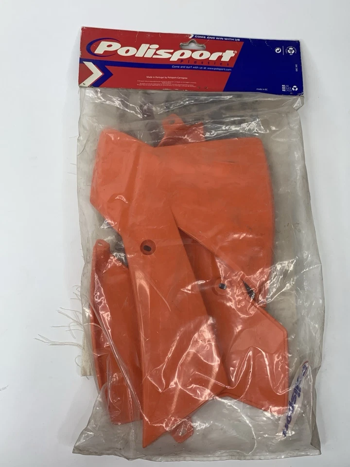 Cubierta Radiador Polisport Naranja KTM SX 65 8429500001 NUEVO PRECINTADO Foto 4 de 4